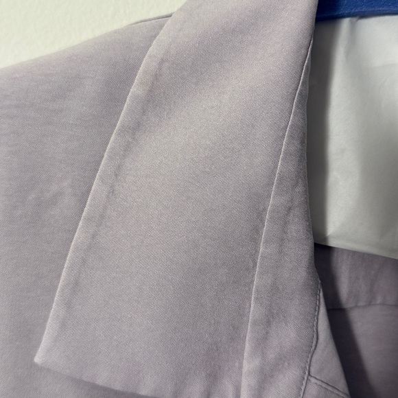 Jacquemus - Bahia Draped Twill Mini Wrap Dress in purple - Picture 9 of 11